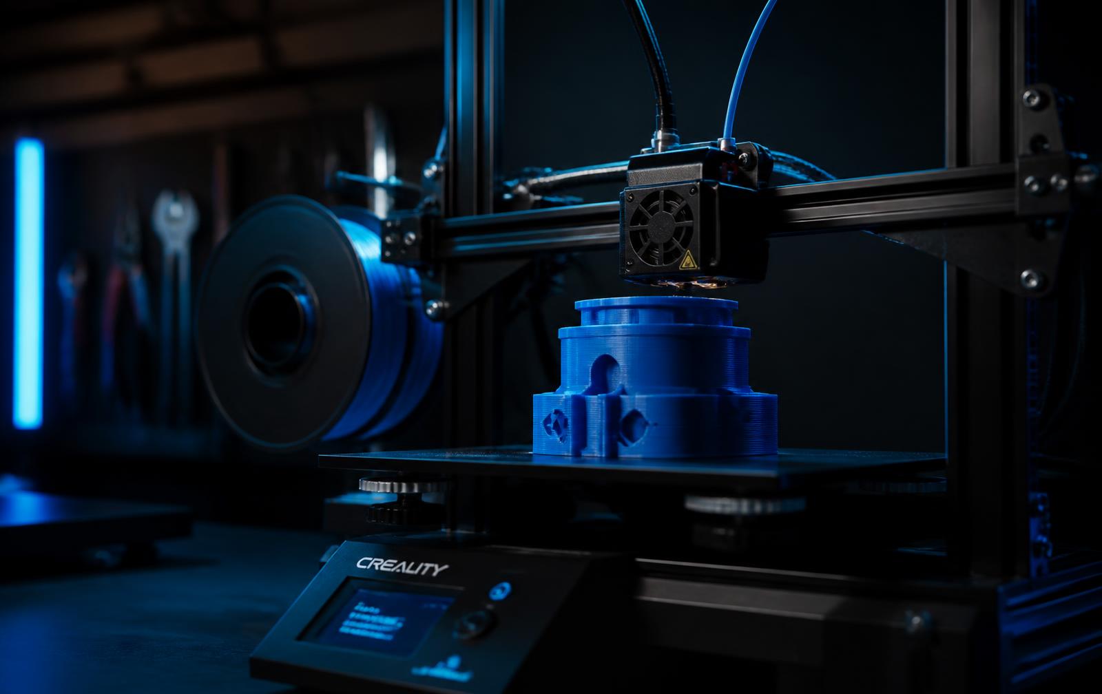 Imprimante 3D en cours d'impression dans l'atelier ARobotics 3D